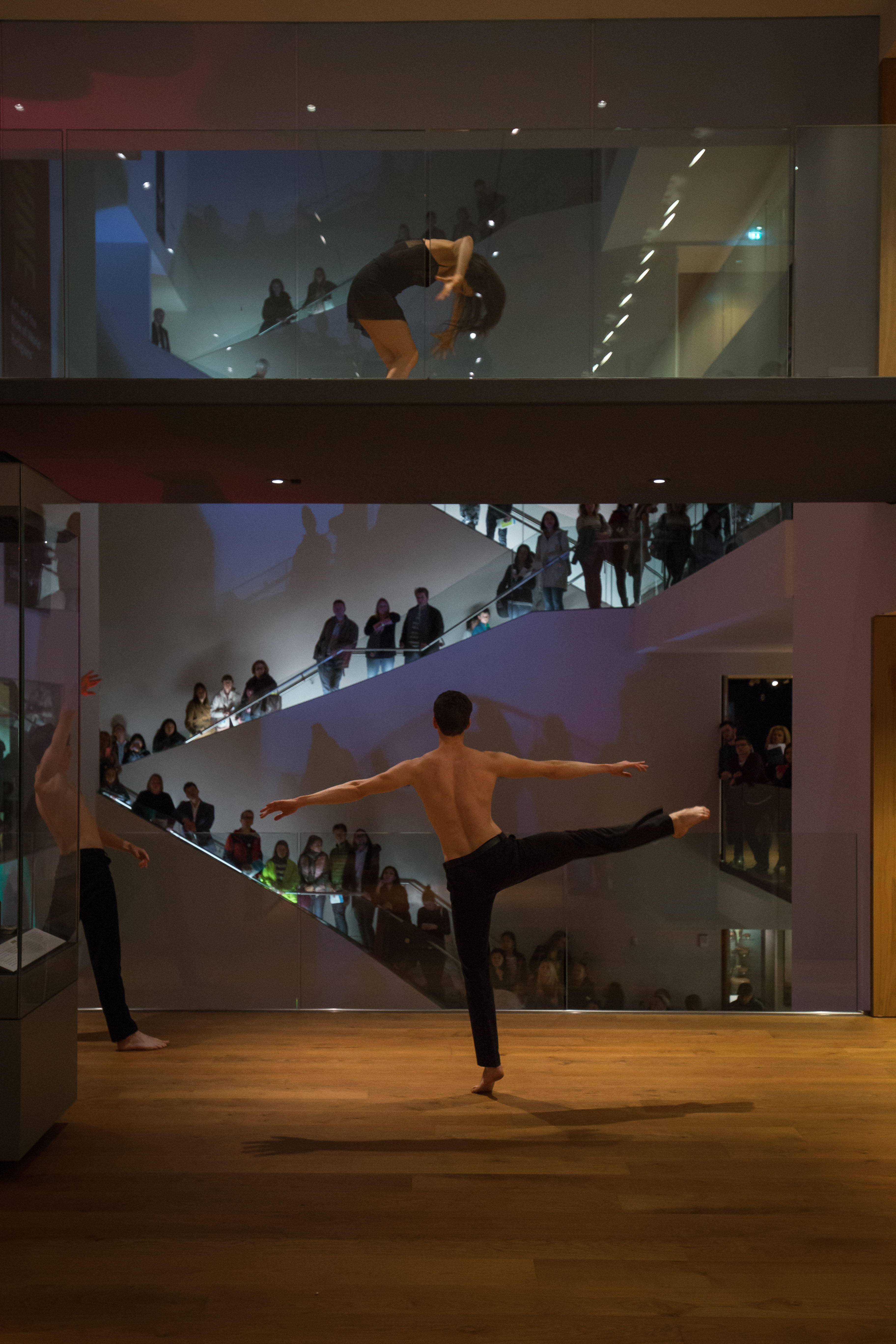 Dance performance at the Ashmolean Museum