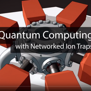 Quantum Computing with Networked Ion Traps