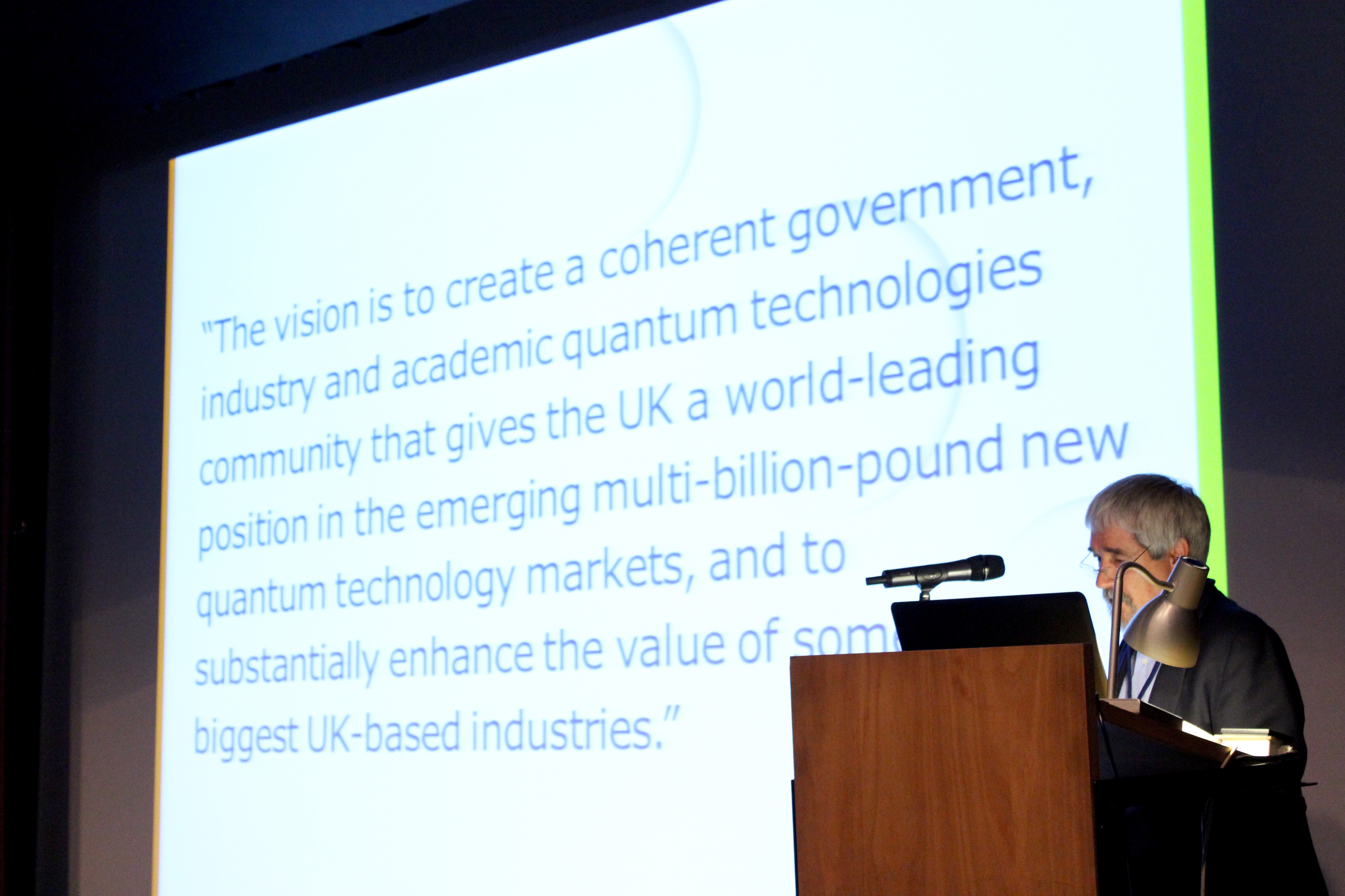 Quantum UK 2015 Conference presentation