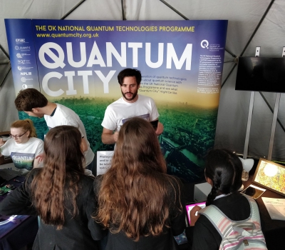 Quantum City at Cheltenham Science Festival, 2018