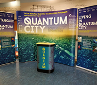 Quantum City stand